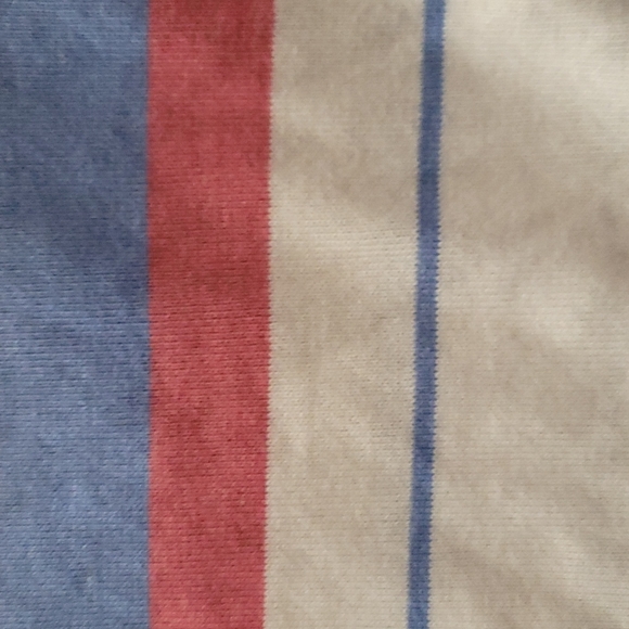Red, Blue & White Striped T-Shirt - Picture 2 of 3